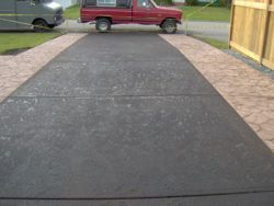 Stamped Driveway