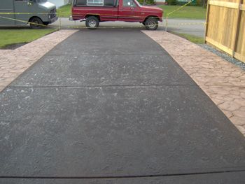 Stamped Driveway