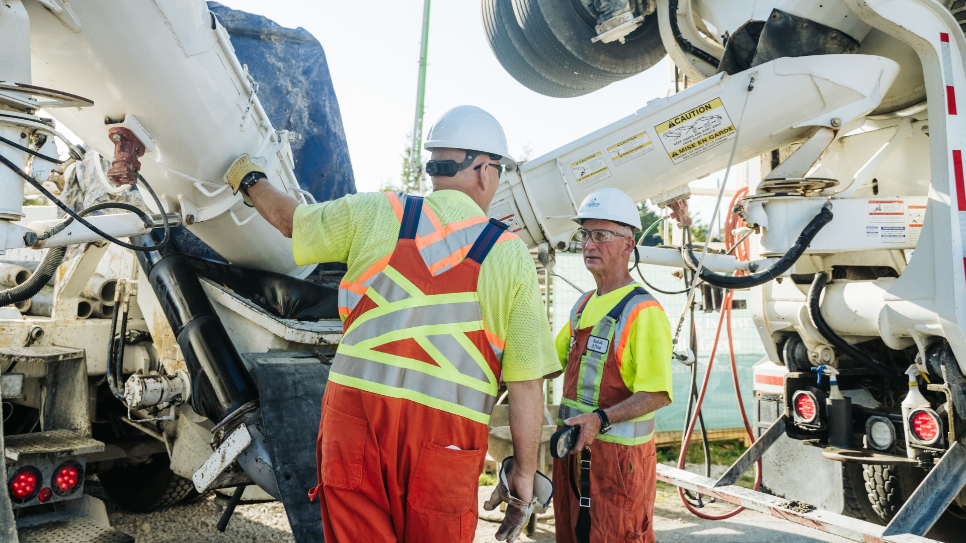 Ready mix concrete delivery company serving Langley BC