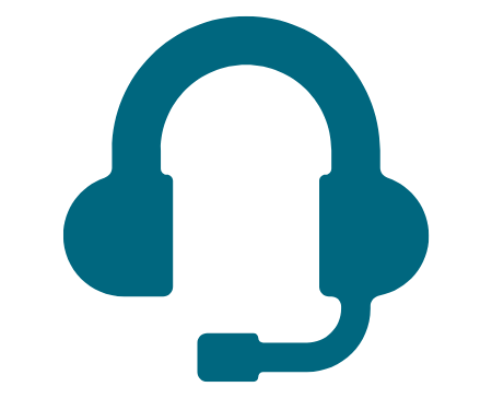 Expert customer support icon
