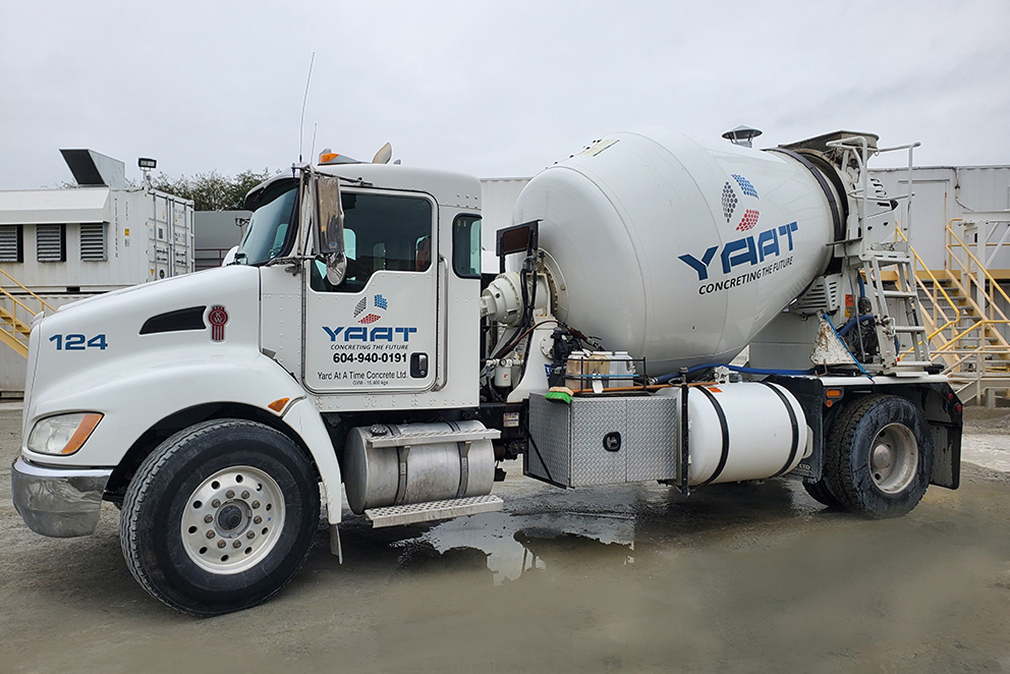 Single Axle Concrete Truck for small load concrete delivery – YAAT