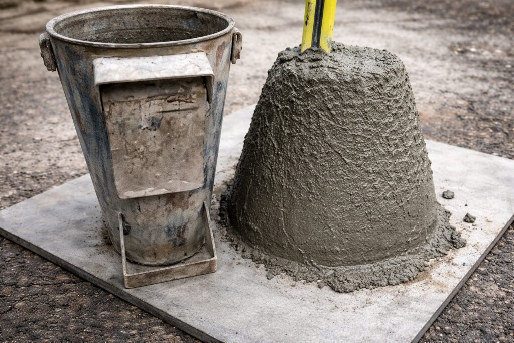 What Concrete Slump Means and Why It Matters in Your Mix